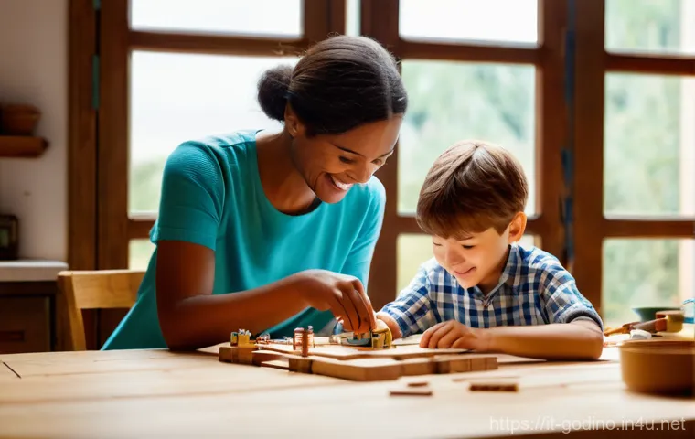 고고다이노 컬러링북과 DIY 세트 - **Prompt:** A cheerful, imaginative young girl, around 5 years old, with bright, curious eyes and a ...