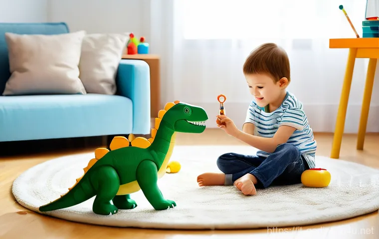 고고다이노 다이노 마스터 컬렉션 - **Prompt: Epic Dino-Robot Adventure in the Wild Imagination**
    A dynamic, action-oriented image s...