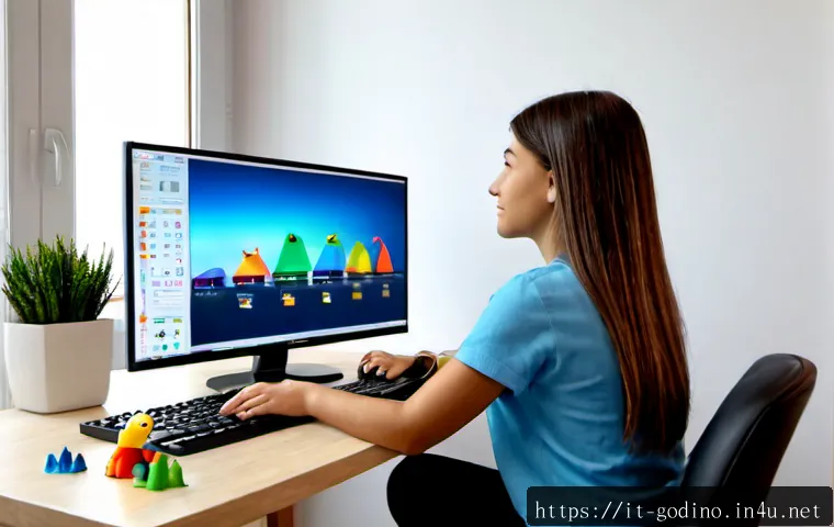 Home 17 고고다이노 시청률 추이 분석 - Photorealistic Italian media analyst at a clean home office desk in Milan, studying a large monitor ...